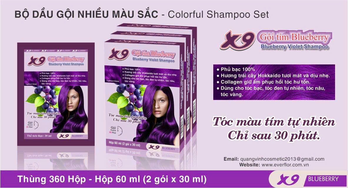 Các sản phẩm gội X9