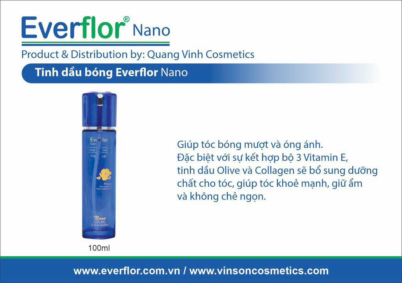 Tinh dầu cao cấp Everflor Nano chai 100ml